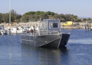 Bateau aluminium professionnel sur mesure